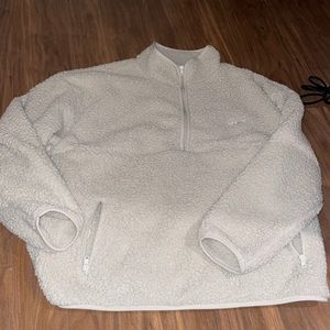 SKIMS Teddy Zip-Up sweater